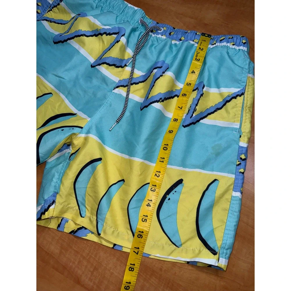 Boardies Apparel Mens XL Swim Trunks Multicolor Geometric Abstract Board Shorts